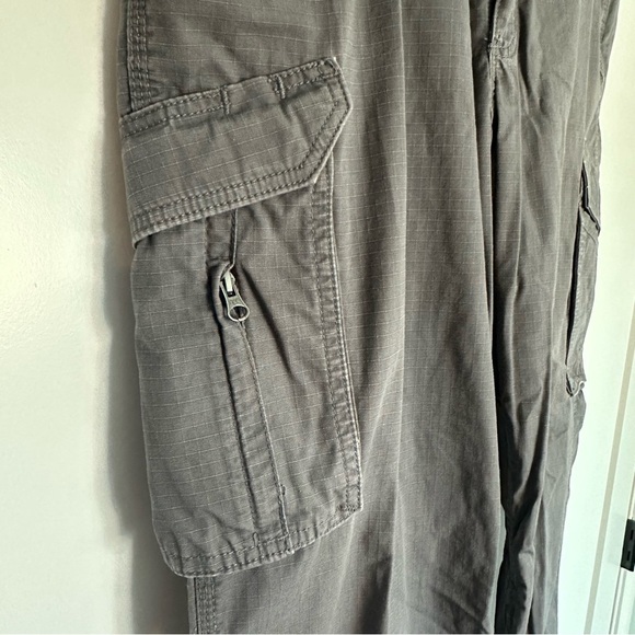 Carhartt Force Relaxed Fit Ripstop Cargo Work Pants 42 x 30 Gray Big & Tall - Picture 4 of 10